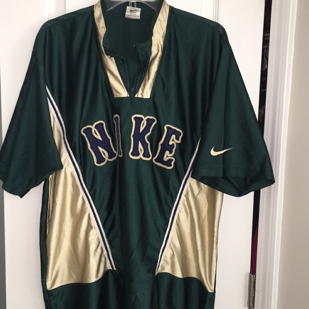 Vintage NIKE Sewn Basketball Warm Up Shooter Jersey Jacket Retro 90’s Satin